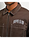 Ninth Hall Salvation Brown Zip Work Shirt - Thumbnail image 3 of 5