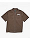 Ninth Hall Salvation Brown Zip Work Shirt - Thumbnail image 2 of 2