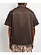 Ninth Hall Salvation Brown Zip Work Shirt - Thumbnail image 2 of 5