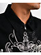 Ninth Hall Salvation Rhinestone Black Boxy Work Shirt - Thumbnail image 4 of 6