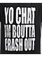 Ninth Hall Say It To My Face Black T-Shirt - Thumbnail image 2 of 2