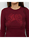Ninth Hall Selma Red Thermal Long Sleeve T-Shirt - Thumbnail image 2 of 3