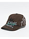 Ninth Hall Serviced Brown Strapback Hat - Thumbnail image 1 of 4