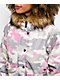 Ninth Hall Shayla Pink Camo Crop Zip Jacket - Thumbnail image 3 of 9