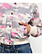 Ninth Hall Shayla Pink Camo Crop Zip Jacket - Thumbnail image 6 of 9