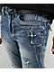 Ninth Hall Signal Crosses Light Blue Flared Jeans - Thumbnail image 5 of 12