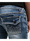 Ninth Hall Signal Crosses Light Blue Flared Jeans - Thumbnail image 6 of 12