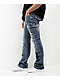 Ninth Hall Signal Crosses Light Blue Flared Jeans - Thumbnail image 7 of 12