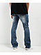 Ninth Hall Signal Crosses Light Blue Flared Jeans - Thumbnail image 2 of 12