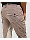 Ninth Hall Signal Stacked Painter Flare Taupe Grey Pants - Thumbnail image 3 of 7