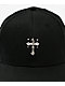 Ninth Hall Simple Cross Black Snapback Hat - Thumbnail image 2 of 2