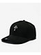 Ninth Hall Simple Cross Black Snapback Hat - Thumbnail image 1 of 2