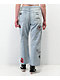Ninth Hall Sire Printed Light Blue Denim Dad Jeans - Thumbnail image 4 of 8