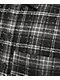 Ninth Hall Solitaire Rhinestone Black & Grey Flannel Shirt - Thumbnail image 4 of 6