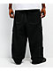 Ninth Hall Stash Black Baggy Cargo Sweatpants - Thumbnail image 2 of 7