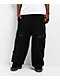 Ninth Hall Stash Black Baggy Cargo Sweatpants - Thumbnail image 1 of 7
