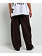 Ninth Hall Stash Brown Baggy Cargo Sweatpants - Thumbnail image 2 of 8
