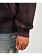 Ninth Hall Static Maroon Wash Zip Hoodie - Thumbnail image 5 of 5