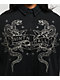 Ninth Hall Stencil Black Thermal Long Sleeve Button Up Shirt - Thumbnail image 3 of 4