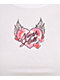 Ninth Hall Tiger Heart White Crop T-Shirt - Thumbnail image 3 of 5