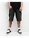 Ninth Hall Tout Slim Black Wash Denim Shorts - Thumbnail image 2 of 7