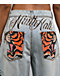 Ninth Hall Trina Growl Wide Leg Blue Wash Jeans - Thumbnail image 3 of 7