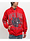 Ninth Hall Trophy Chasers Red Zip Hoodie - Thumbnail image 1 of 8
