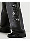 Ninth Hall Tucked Double Knee Grey Wash Baggy Sweatpants - Thumbnail image 6 of 7