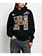 Ninth Hall Varsity Rose Black Hoodie - Thumbnail image 1 of 3