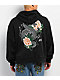 Ninth Hall Venom Black Wash Zip Hoodie - Thumbnail image 1 of 5