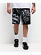 Ninth Hall Waylay Dragon Black Raw Denim Shorts - Thumbnail image 1 of 6