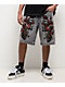 Ninth Hall Waylay Dragon Grey Wash Denim Shorts - Thumbnail image 1 of 6