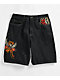 Ninth Hall Waylay Indigo Raw Denim Shorts - Thumbnail image 3 of 5