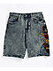 Ninth Hall Waylay Light Blue Denim Shorts - Thumbnail image 3 of 6