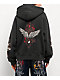 Ninth Hall Wichita Raglan Black Hoodie - Thumbnail image 2 of 4