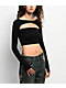 Ninth Hall Winona Bolero Black Long Sleeve Shirt - Thumbnail image 1 of 3