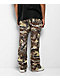 Ninth Hall Woodland Camo Stacked Flare Sweatpants - Thumbnail image 2 of 4