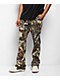 Ninth Hall Woodland Camo Stacked Flare Sweatpants - Thumbnail image 1 of 4