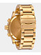 Nixon 51-30 All Gold Chronograph Watch