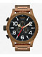 Nixon 51-30 Chrono Bronze & Black Analog Watch - Thumbnail image 1 of 3
