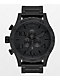 Nixon 51-30 Chrono Matte Black Analog Watch - Thumbnail image 1 of 4