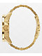 Nixon Corporal SS análogo en completo dorado y negro