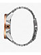 Nixon Corporal Silver, Rose Gold & Black Analog Watch - Thumbnail image 5 of 9