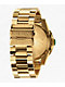 Nixon Corporal Stainless Steel Gold & Green Sunray Analog Watch - Thumbnail image 3 of 5