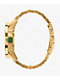 Nixon Corporal Stainless Steel Gold & Green Sunray Analog Watch - Thumbnail image 4 of 5