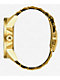 Nixon Corporal Stainless Steel Gold & Turquoise Analog Watch - Thumbnail image 3 of 4