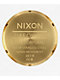 Nixon Corporal Stainless Steel Gold & Turquoise Analog Watch - Thumbnail image 4 of 4