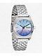 Nixon Medium Time Teller Silver & Dusk Analog Watch - Thumbnail image 3 of 5