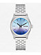Nixon Medium Time Teller Silver & Dusk Analog Watch - Thumbnail image 1 of 5