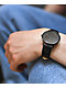 Nixon Porter Leather All Black reloj analógico